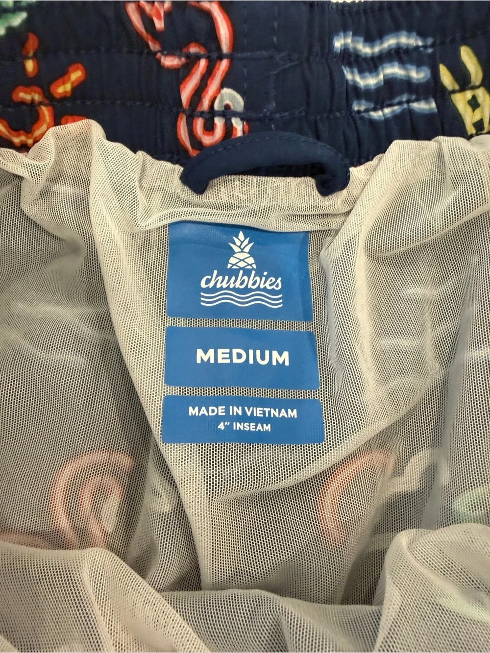 CHUBBIES THE NEON LIGHTS SHORTS- ADULT medium